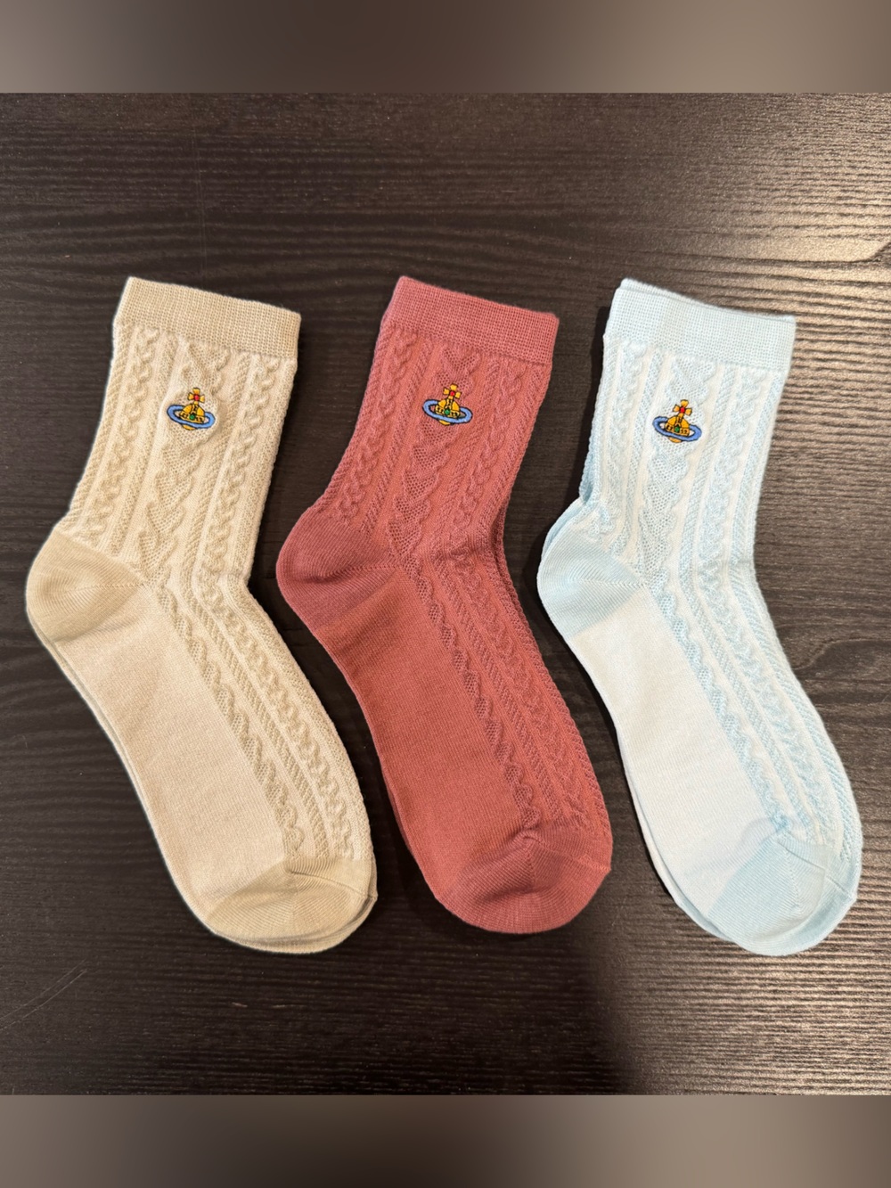 NEW Vivienne Westwood Sock - Medium (3-Pack)